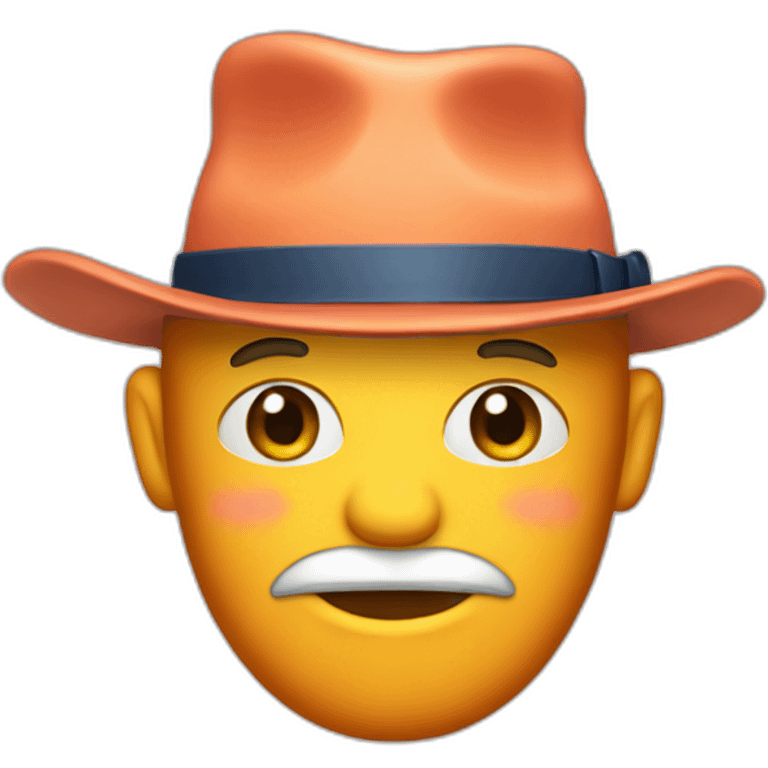 MISTER SALMON MAN IN HAT emoji