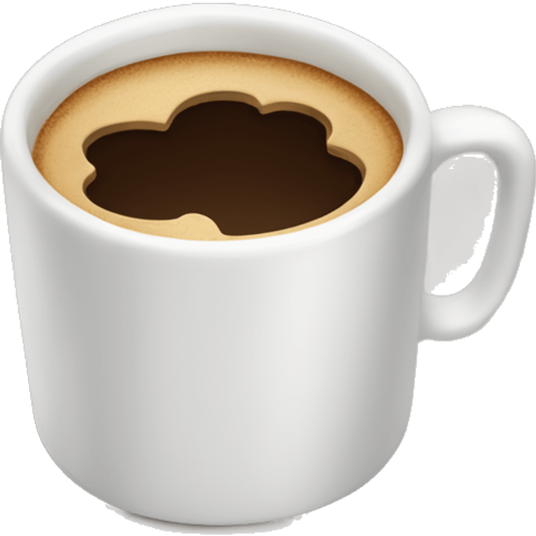 Coffee cup with CoffeeCorner logo emoji