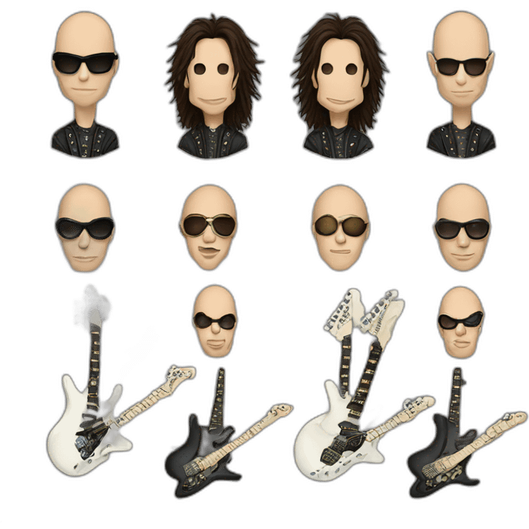 Steve vai joe satriani emoji