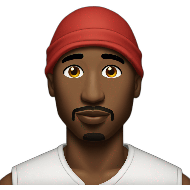 Tupac emoji