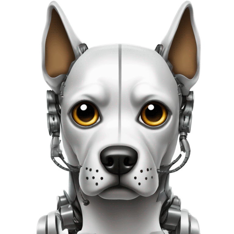 Robot Dog Terminator Face emoji