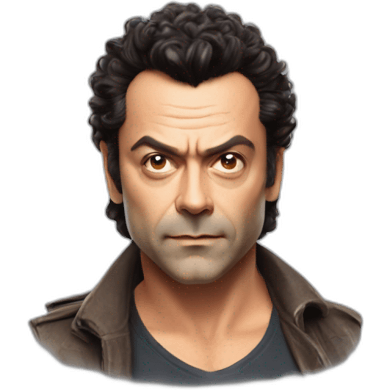 Bobby deol animal look emoji