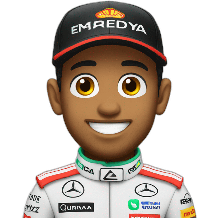 Lewis Hamilton who win emoji