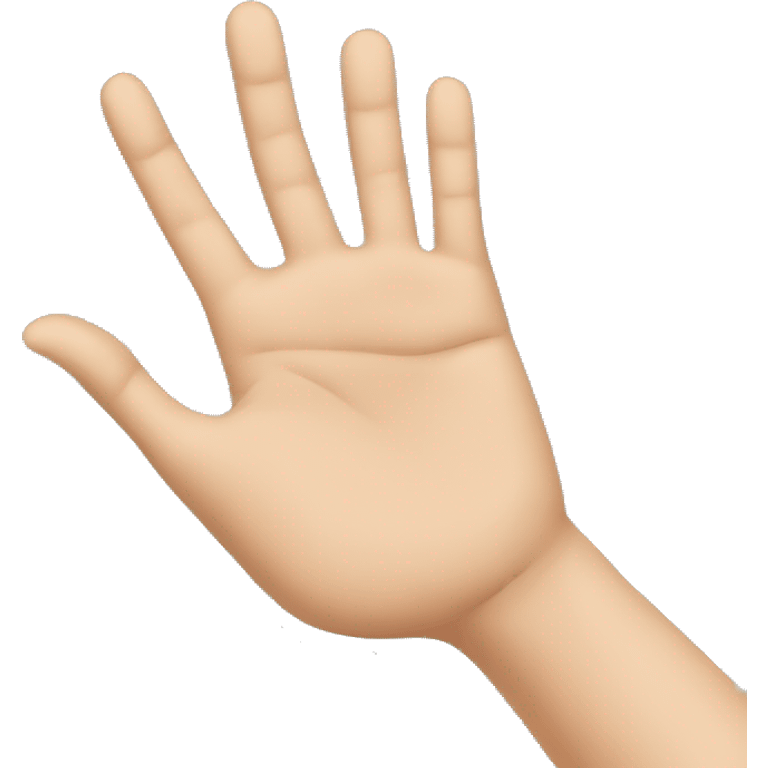 hand in L shape emoji