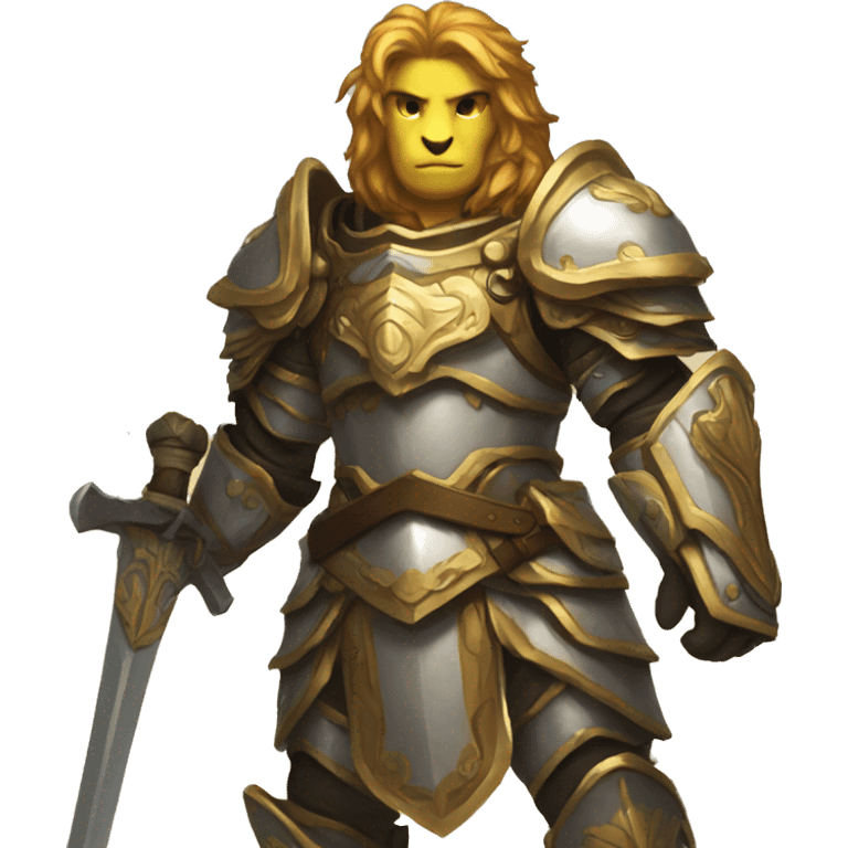 leonin paladin  emoji