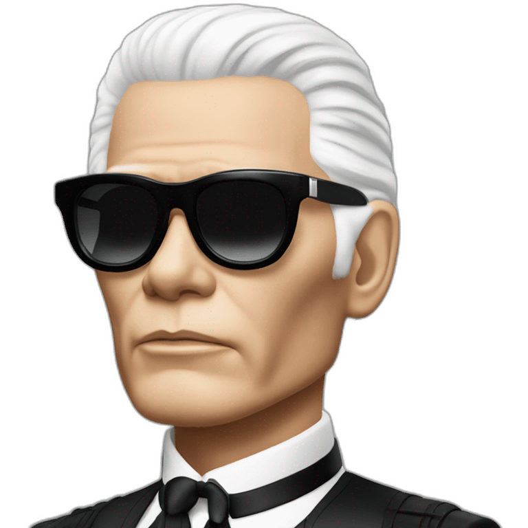 Karl lagerfeld emoji