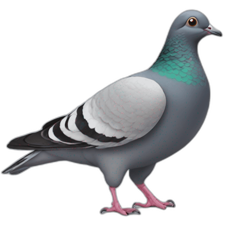 dancing pigeon emoji