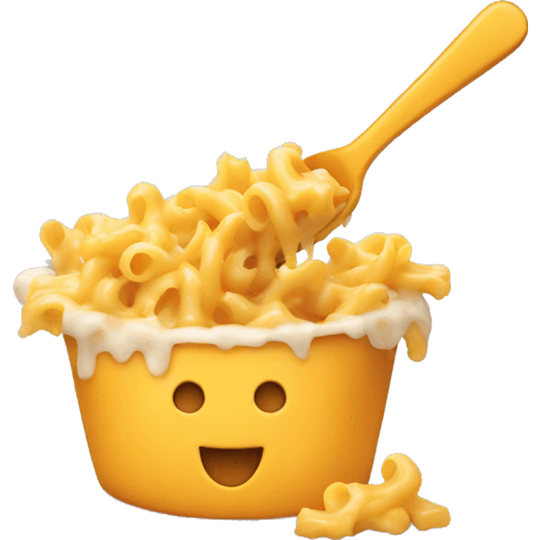 Mac and cheese emoji