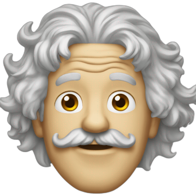 Einstein pirate emoji