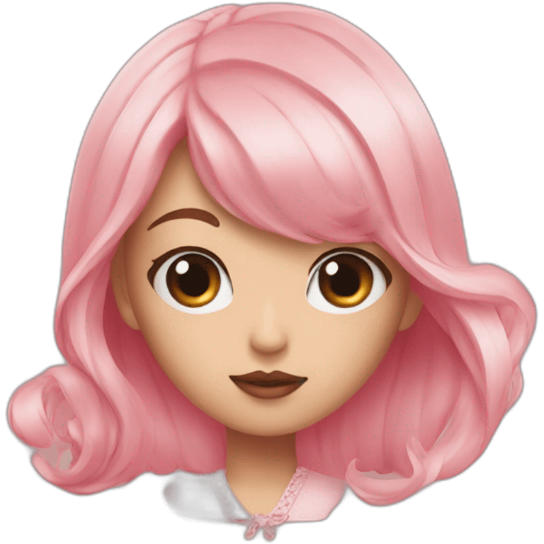 Rosé de black pink emoji