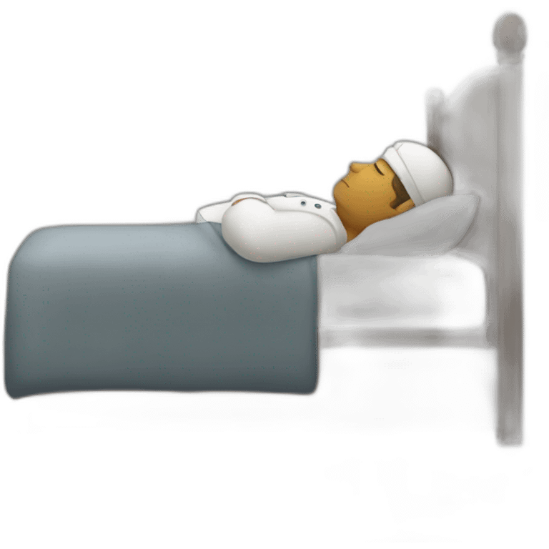 Sleeping steward emoji