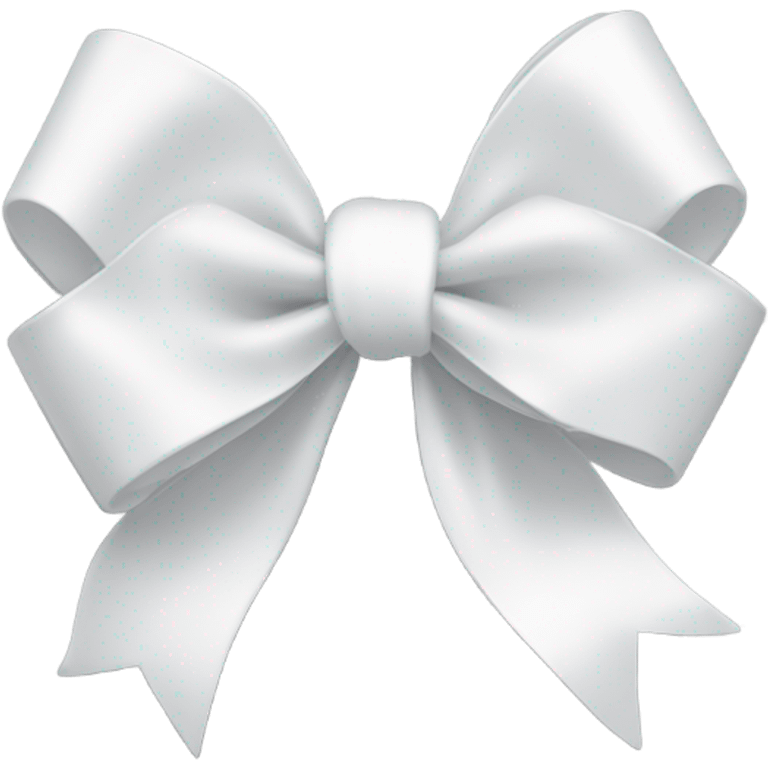 white bow emoji