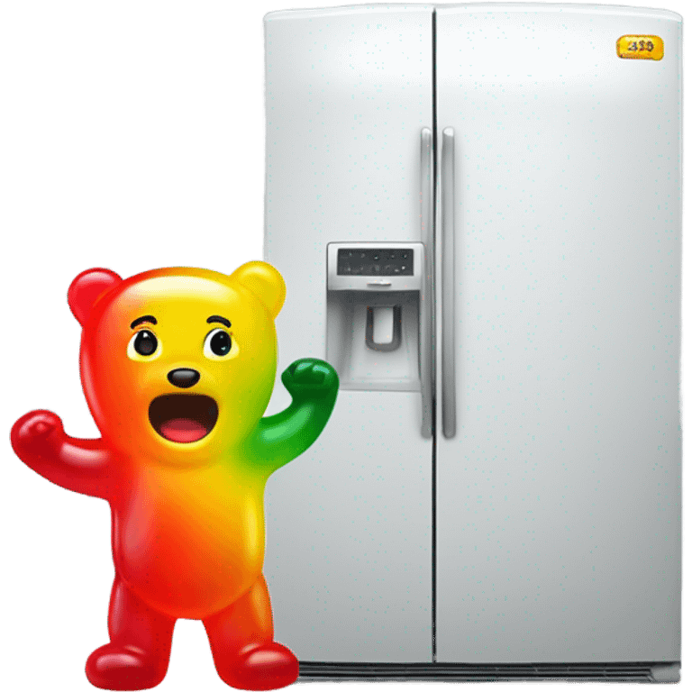 Gummy bear frig emoji