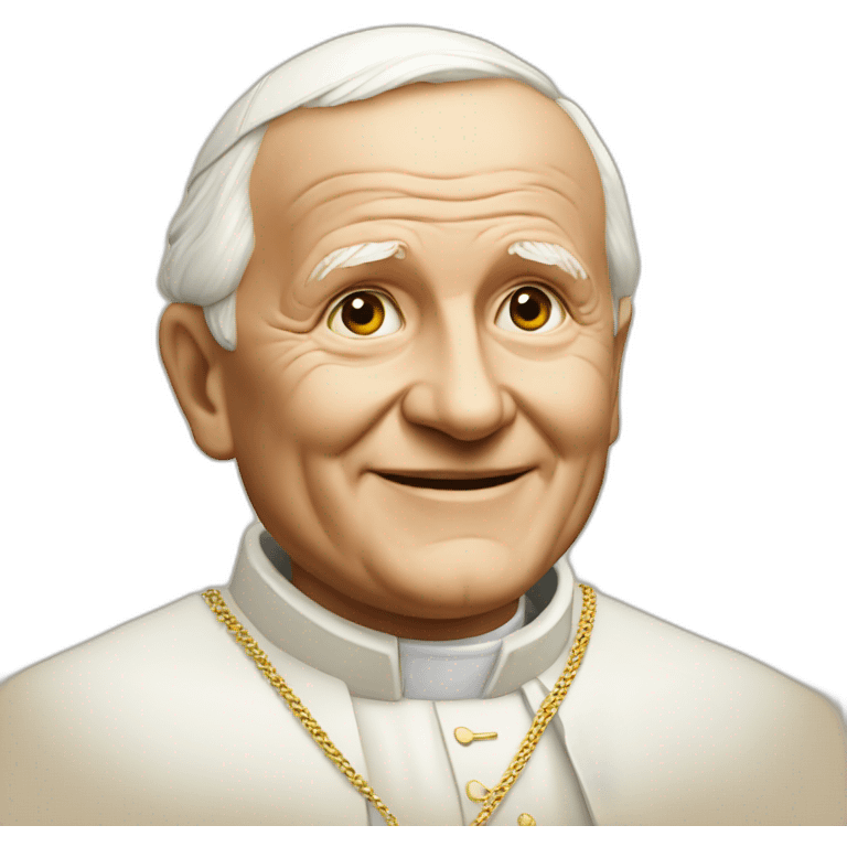 john paul ii emoji