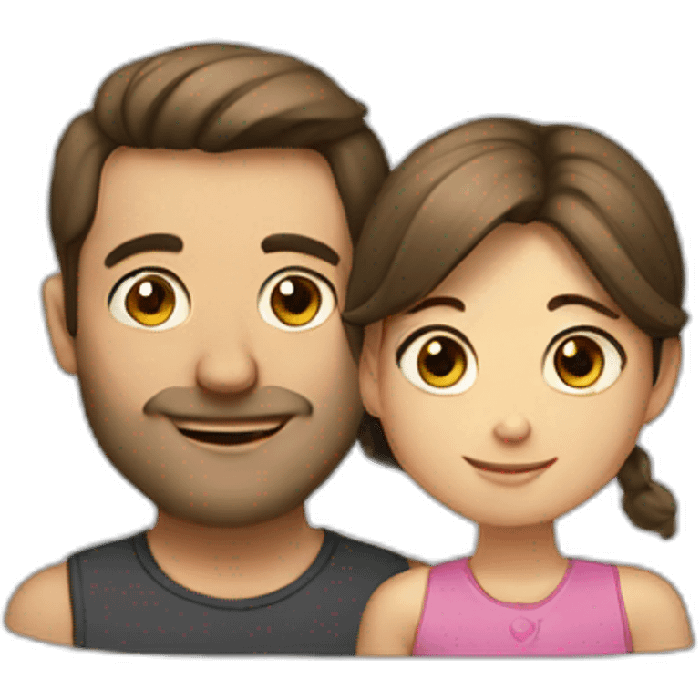 man and girl emoji