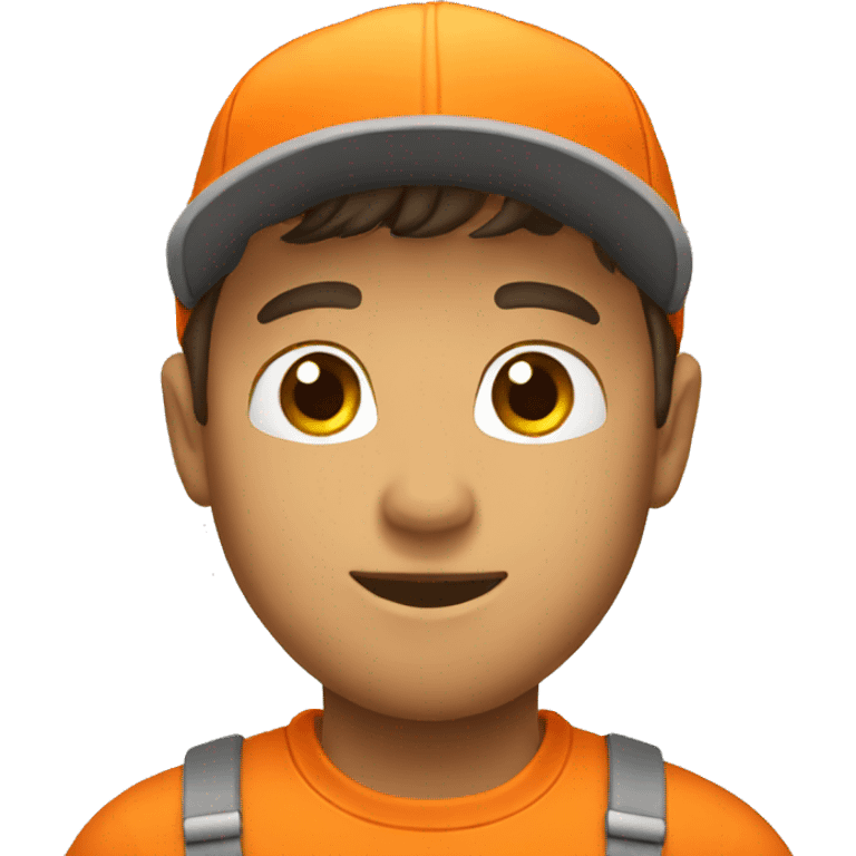 orange cap emoji