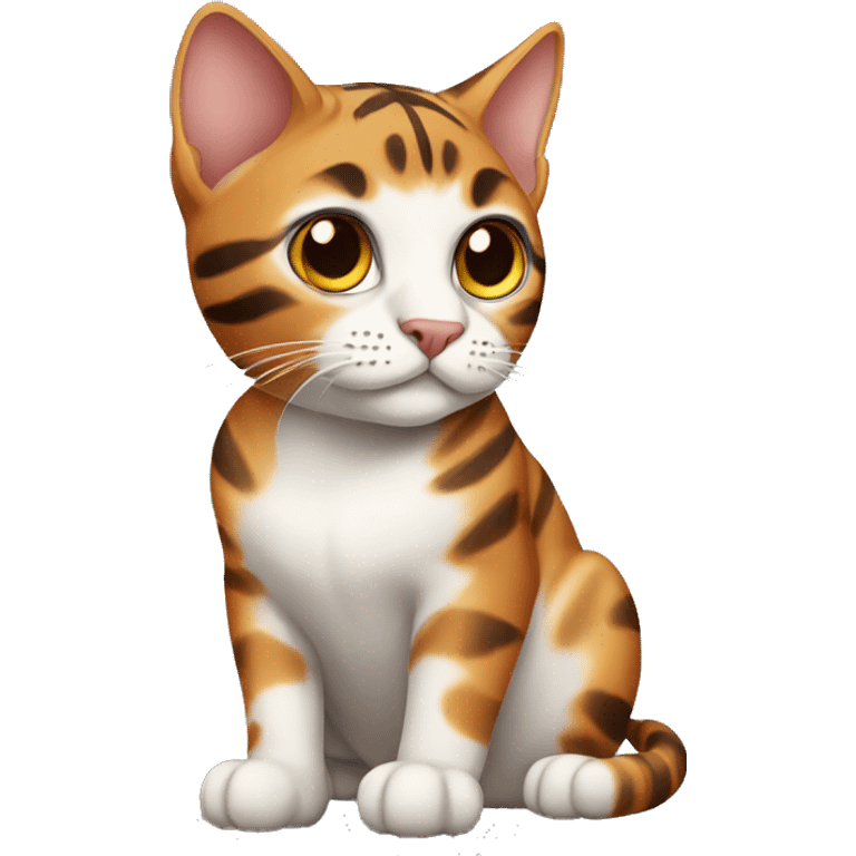 Cat bengal emoji