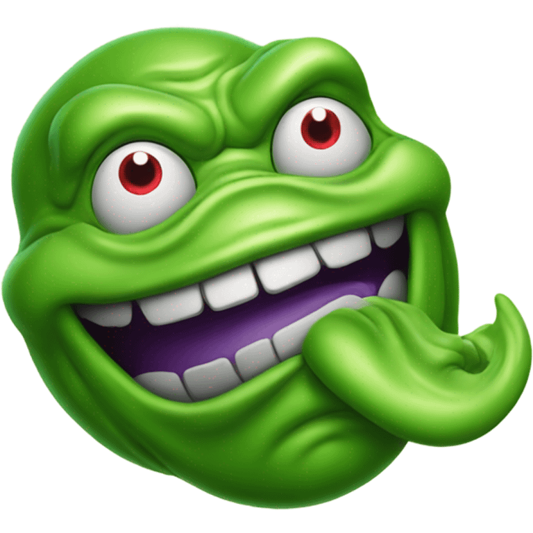 Slimer from ghostbusters emoji