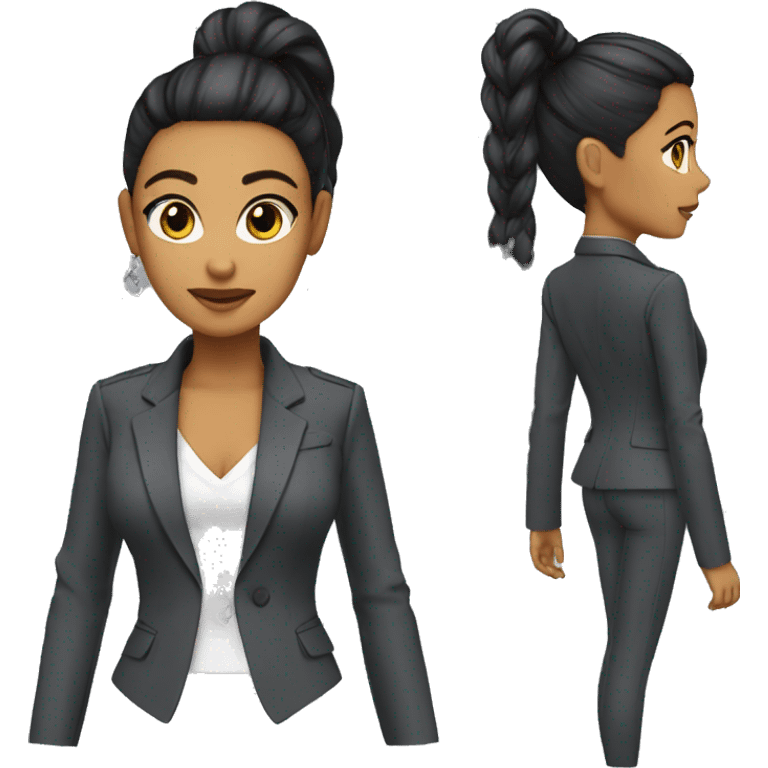 Asteria - English (US), Female, High energy, slight vocal fry	32	White	Striking features, expressive dark eyes, radiant smile	Sleek ponytail, statement earrings, tailored blazer	 emoji