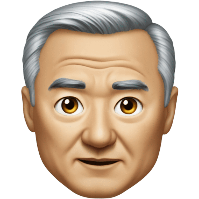 photorealistic president Kazakhstan Tokaev emoji