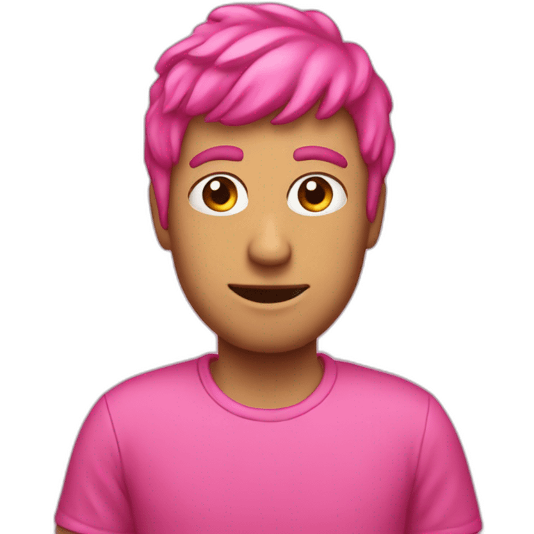 Pink-guy emoji