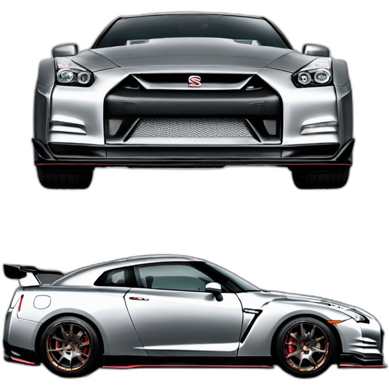 Nissan-skyline-gt-r35,chromehearts emoji