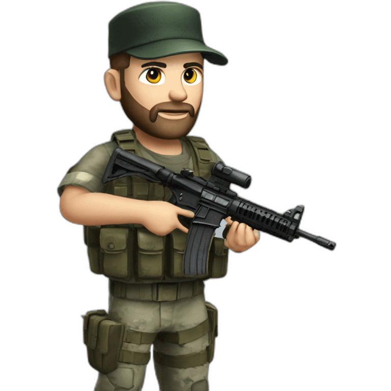 Captain price holding a m4a1 emoji