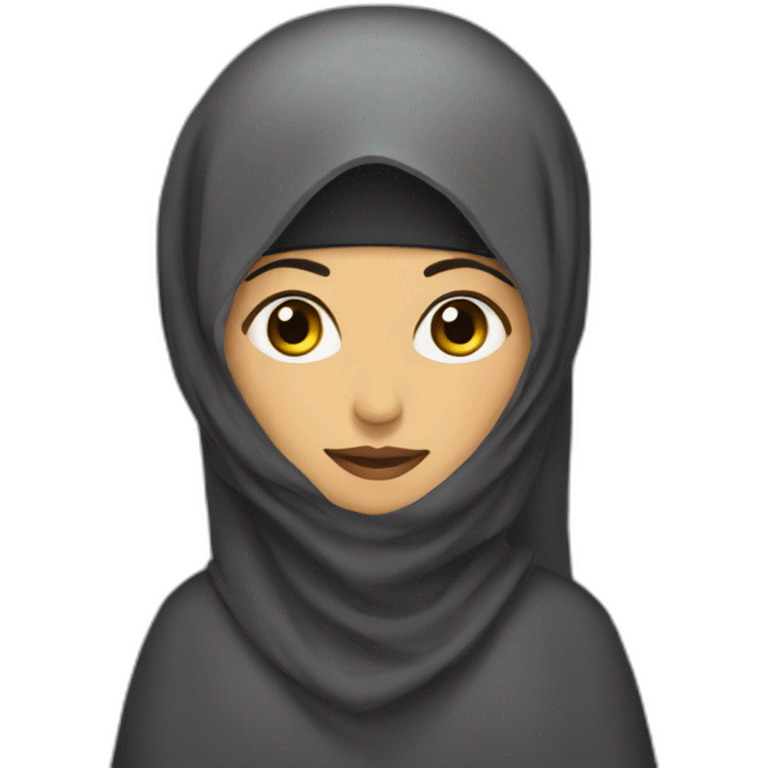 afghan woman with burqa emoji