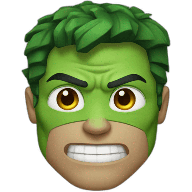 Batman with hulk powers emoji