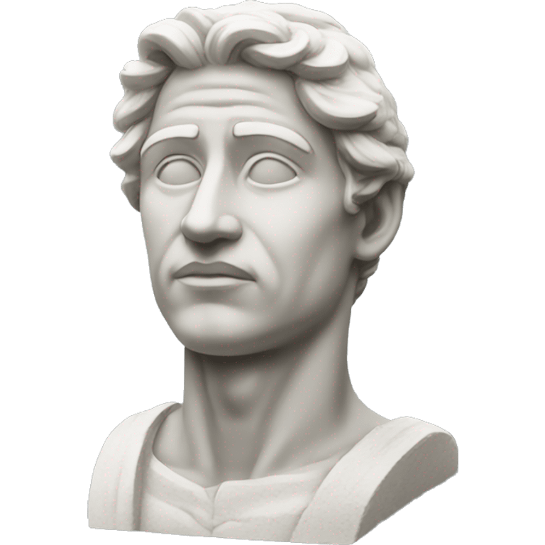 statue face side view emoji