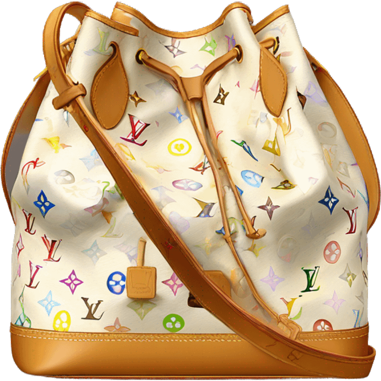 Louis Vuitton Neo Noe bag emoji