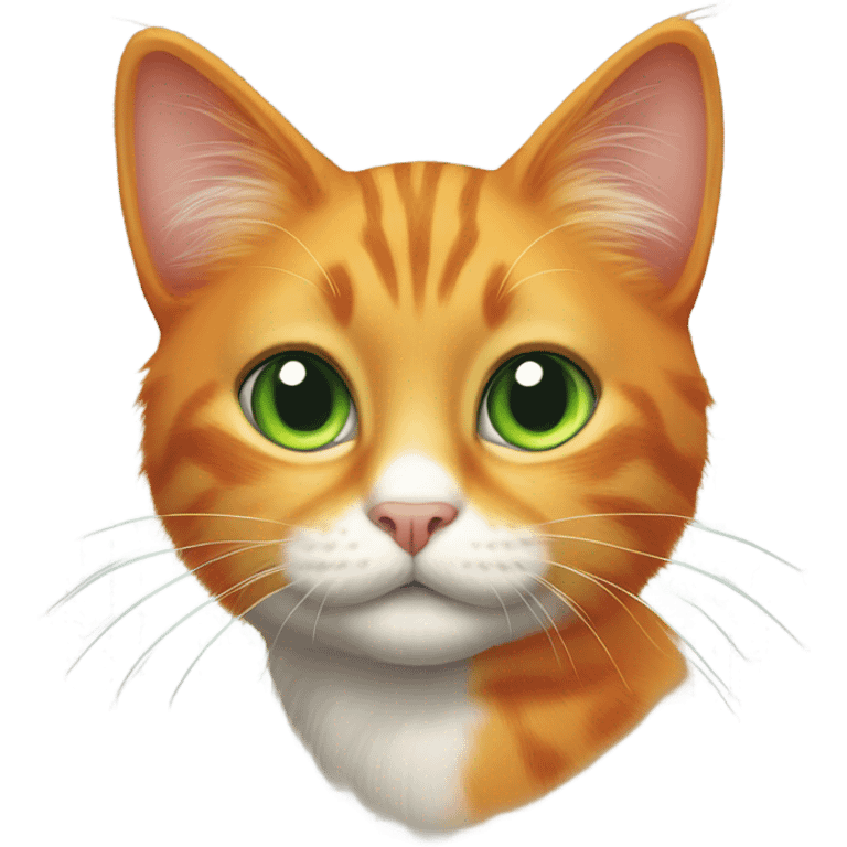 Orange cat emoji