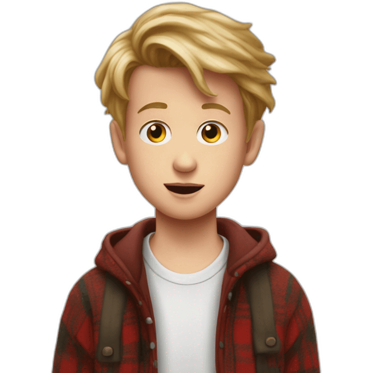 Home alone guy, McCauley caulkin when he was young emoji