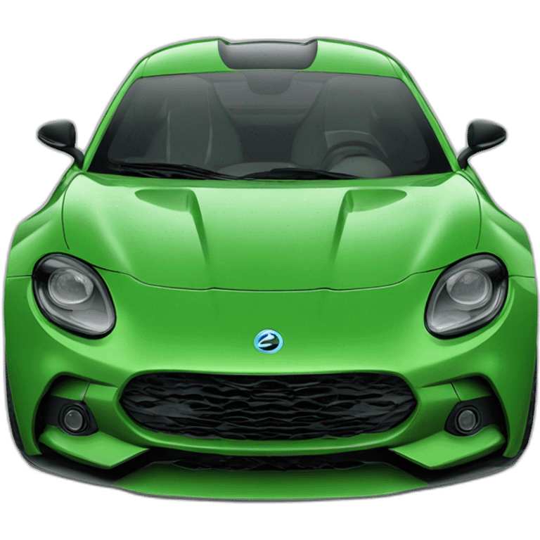 2017 green alpine a110 emoji