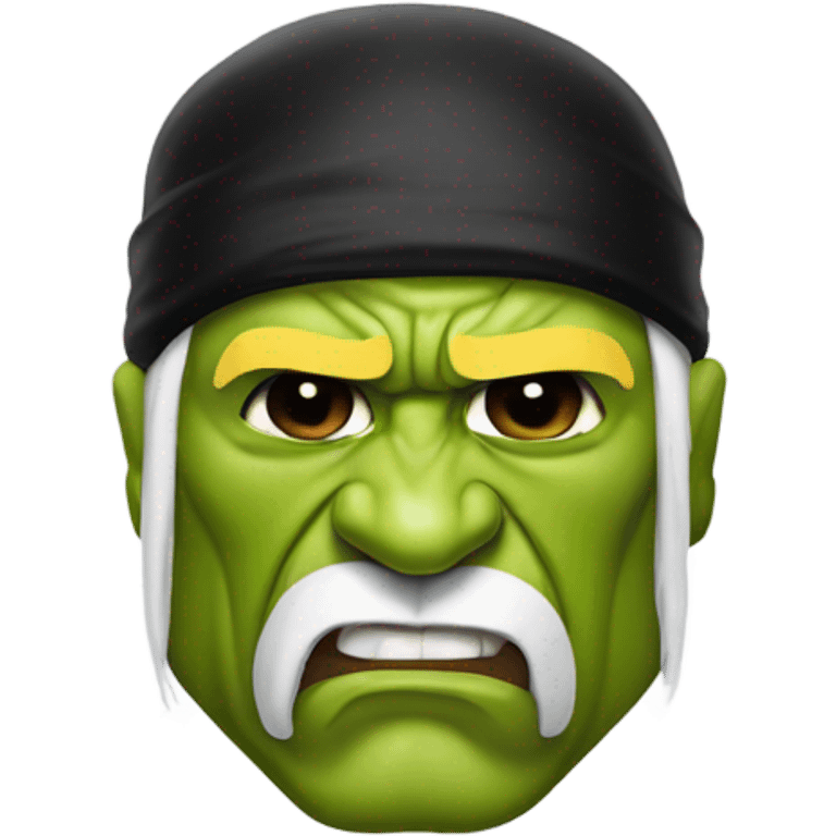 Pro wrestler hulk hogan  emoji