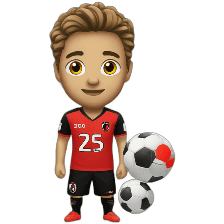 Stade rennais football club emoji