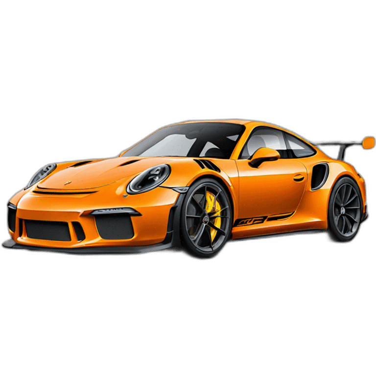 Porsche 911 gt3rs emoji