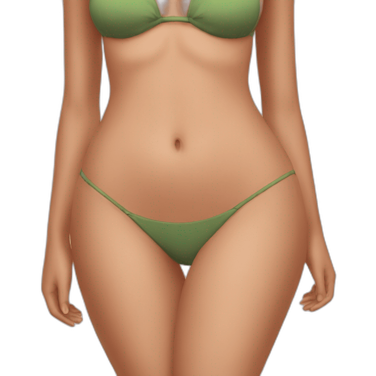 Femme bikini emoji