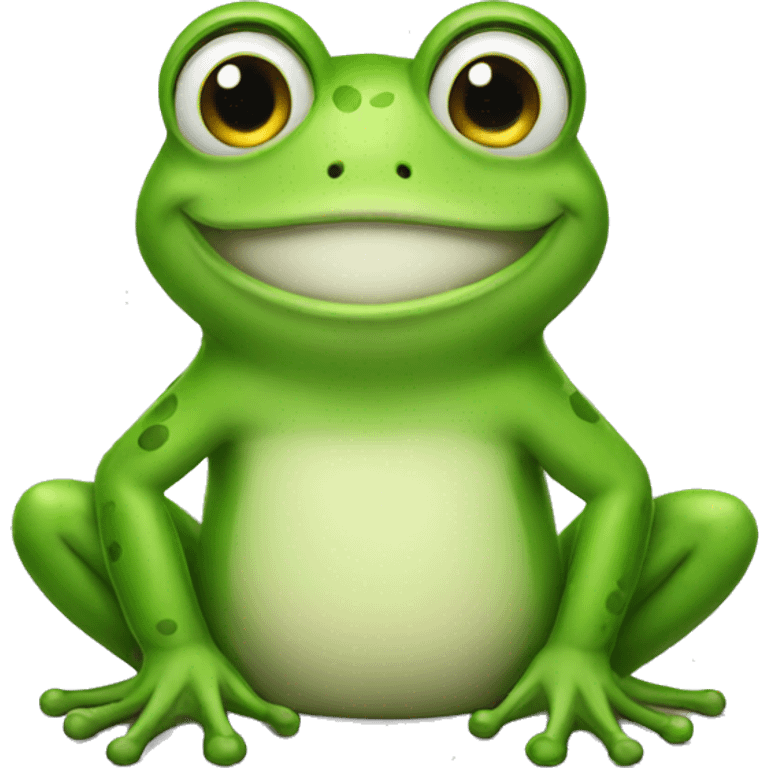 Happy  frog  emoji