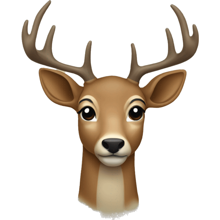 Deer with boe  emoji