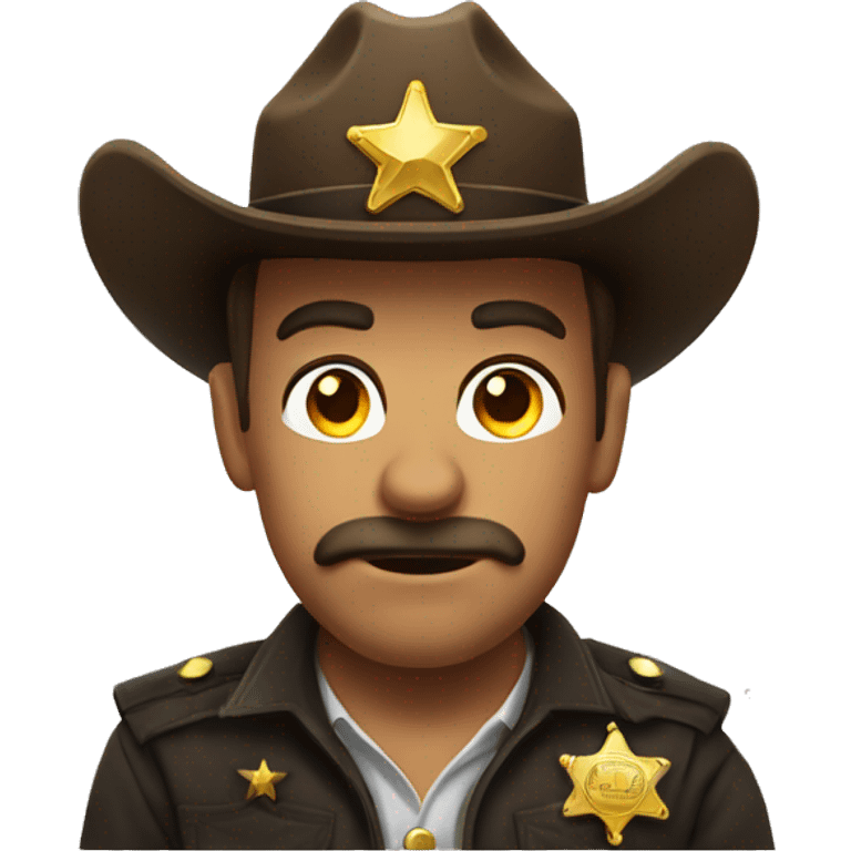 Sheriff bull emoji