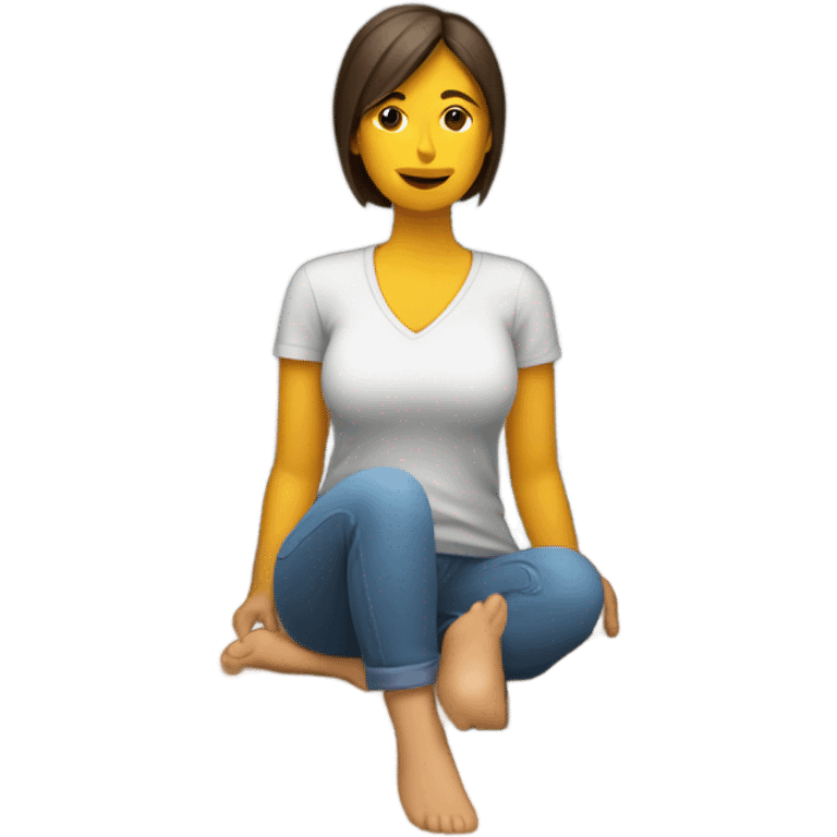 Woman in doghouse  emoji