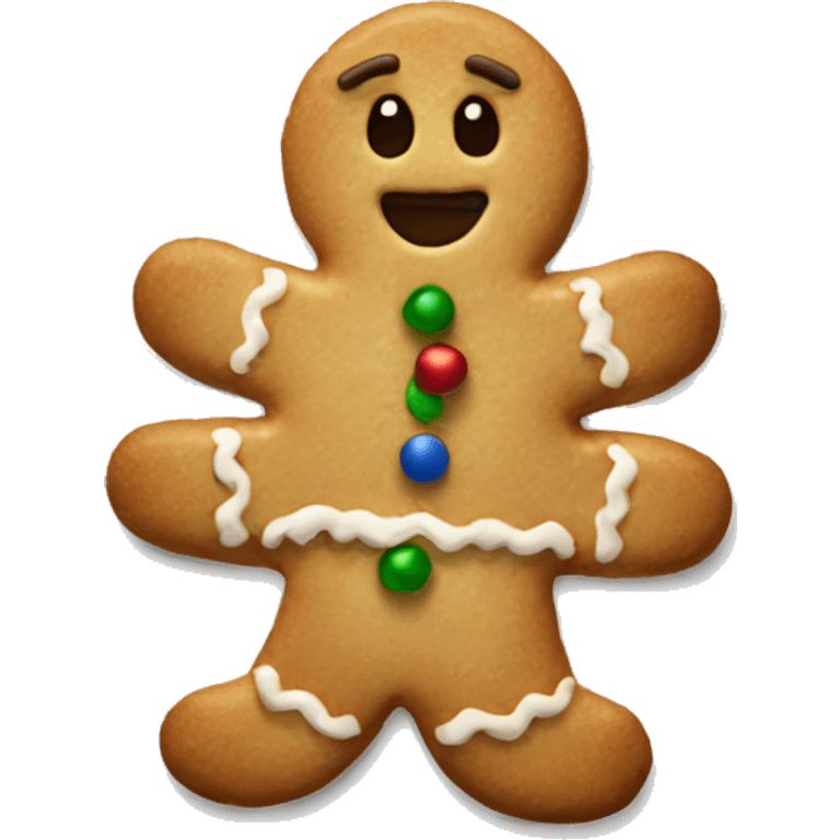 Christmas cookie emoji