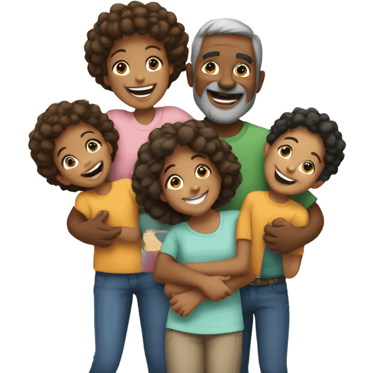 Big Family Love emoji