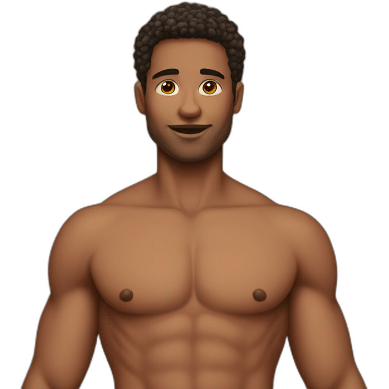 Gay-Man-shirtless emoji