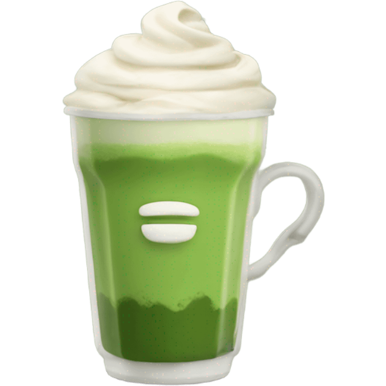 Matcha latte emoji