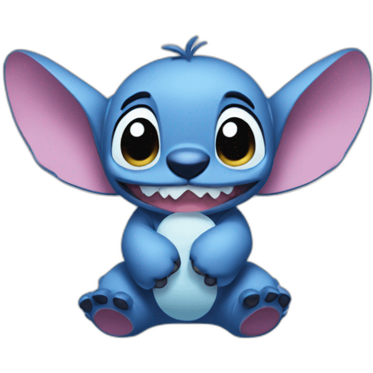 Stitch et angel emoji