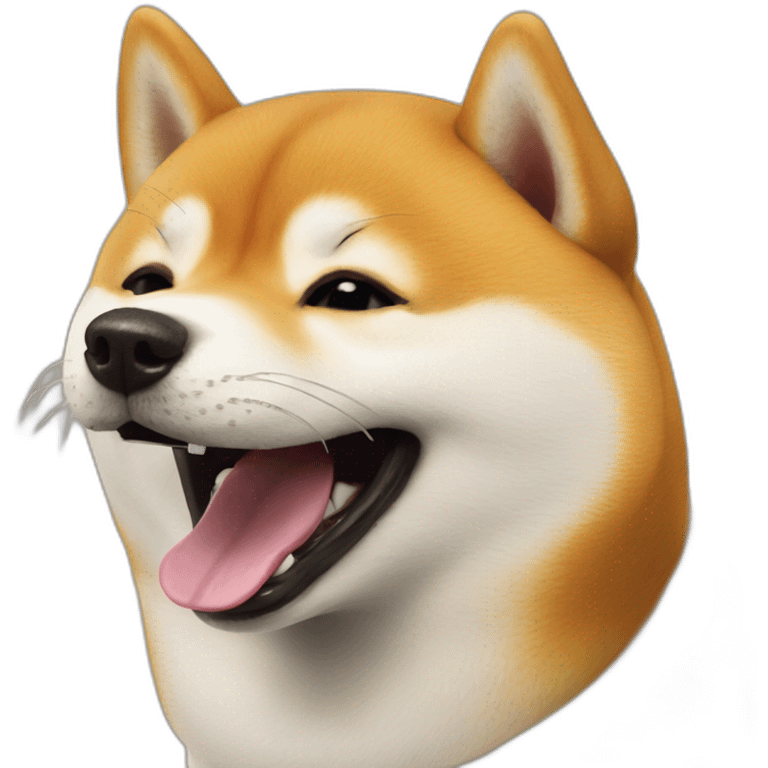 shiba-inu-laughing emoji