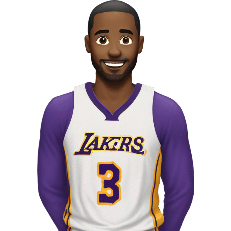 Man in kobe jersey  emoji