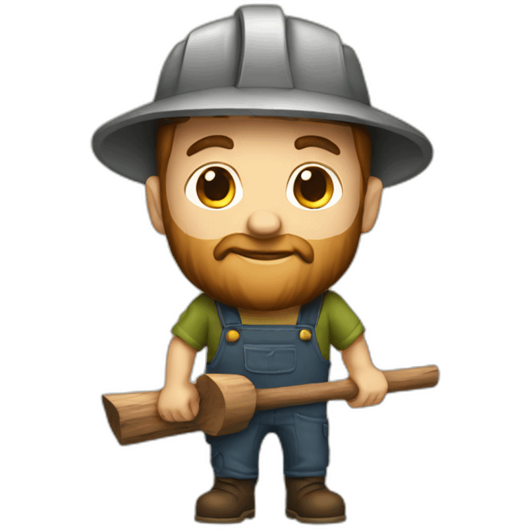 woodcutter emoji